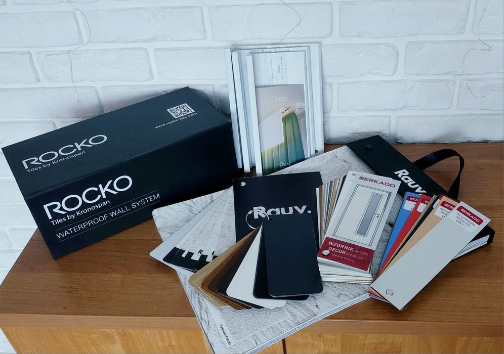 Zestaw wzorników dla architekta projektanta wnętrz Kronospan Orac Rauv