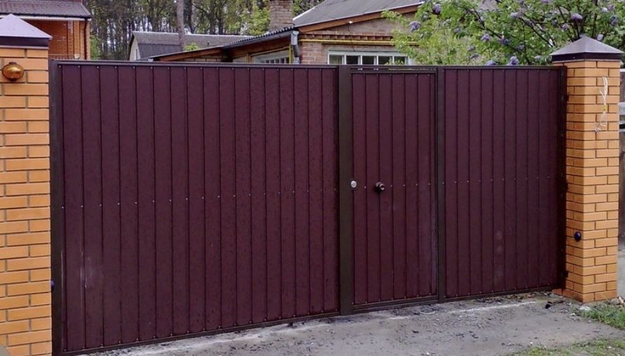 Виготовляємо ворота калітки піднавіси козирьки тощо