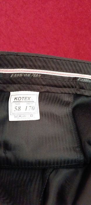 Spodnie garniturowe XXL