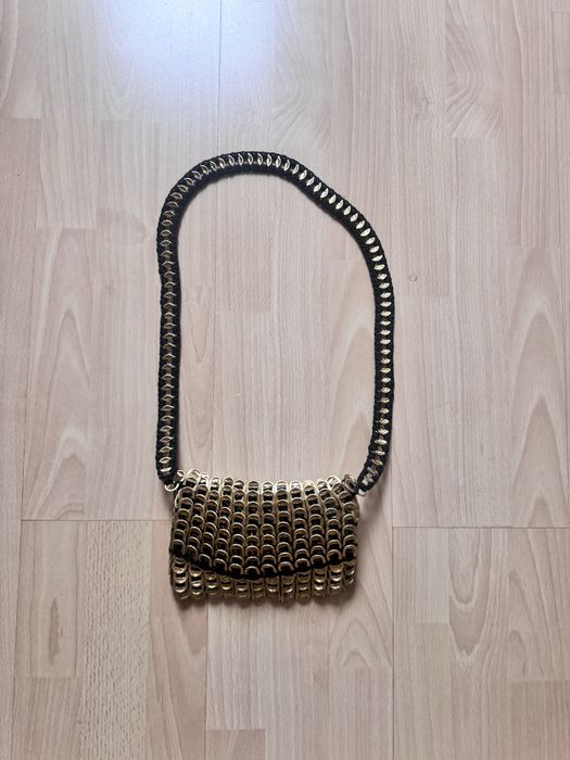 Mała torebka eko handmade recykling od puszek okazja bez wad