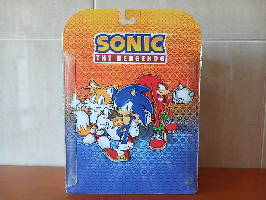 Sonic the Hedgehog Super Posers Figura 2010 Jazwares Translucente Rara Nova