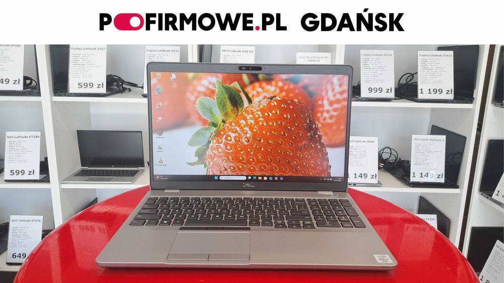 Nowy Laptop Dell Latitude 5511 15" i5-10GEN 16GB 256GB SSD FullHD LTE Win11 Faktura Gwarancja