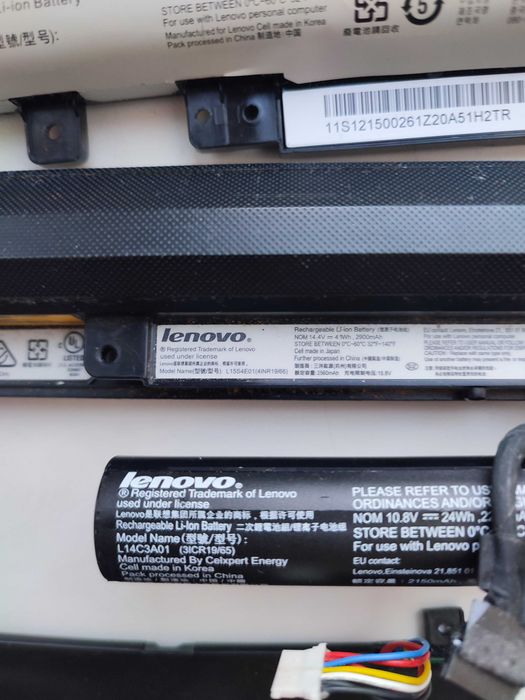 Акумулятор (батарея) ноутбук asus lenovo acer hp