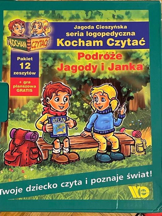 "Jagoda i Janek" cz.2 - seria logopedyczna do nauki czytania