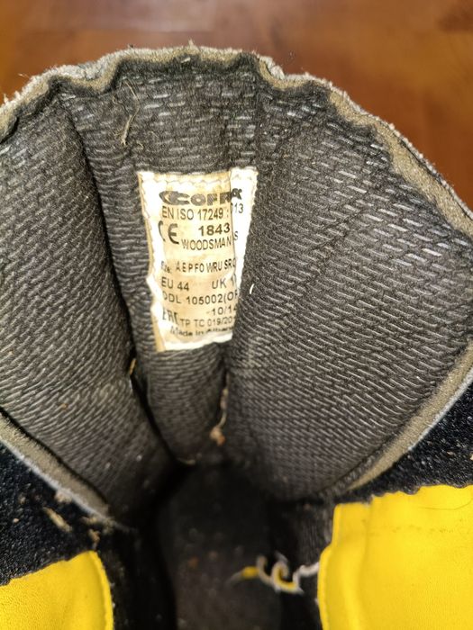 Buty dla pilarza Cofra Bhp
