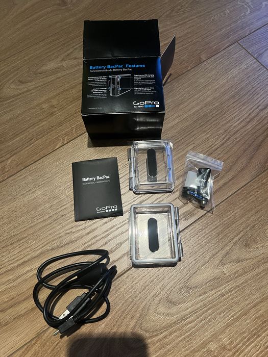GoPro Hero akcesoria bateria opakowanie wodoszczelne