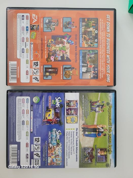 Sims 2 double deluxe, open for  business