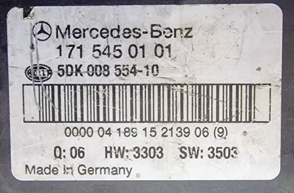 Caixa Fusíveis / SAM / BSI 1715450101 - MERCEDES-BENZ SLK