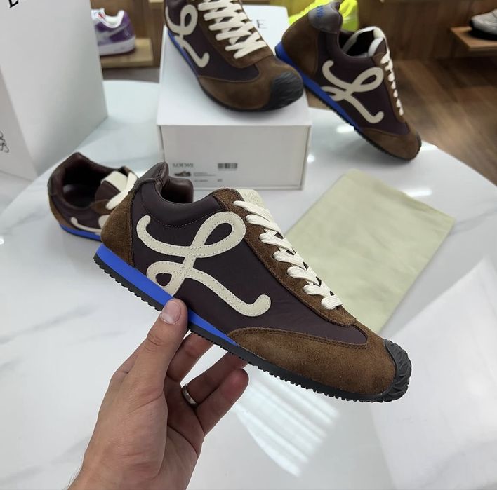 Кросівки Лоеве Ballet Runner Brown Blue Lo e we