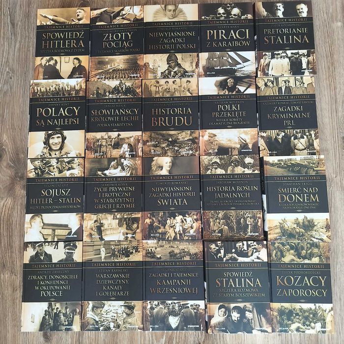 Seria tajemnice historii tomy 1-50