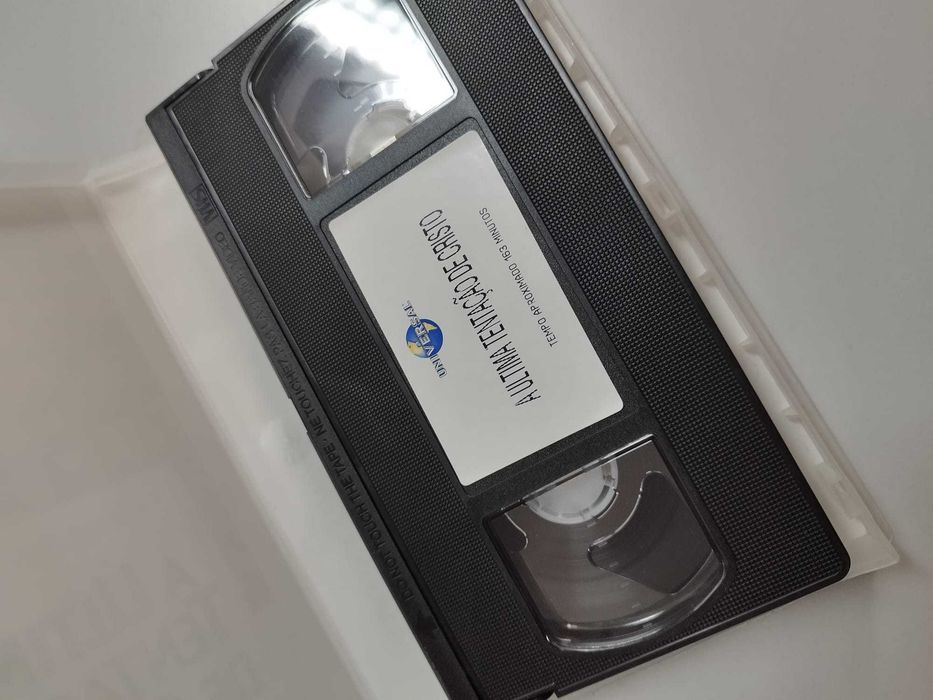 VHS " A Última Tentação de Cristo"