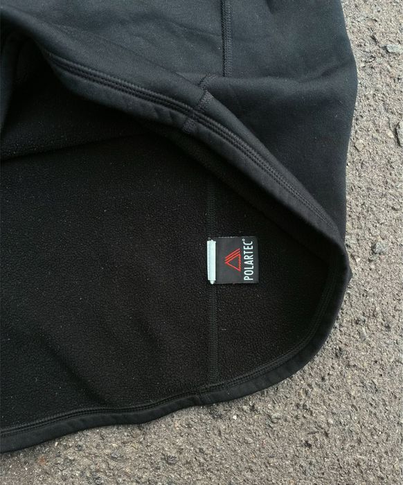 Чорний флісовий лонгслів 1/4 Arc’teryx