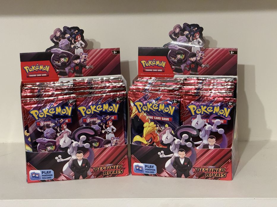 2 szt Pokemon Destined Rivals Booster box