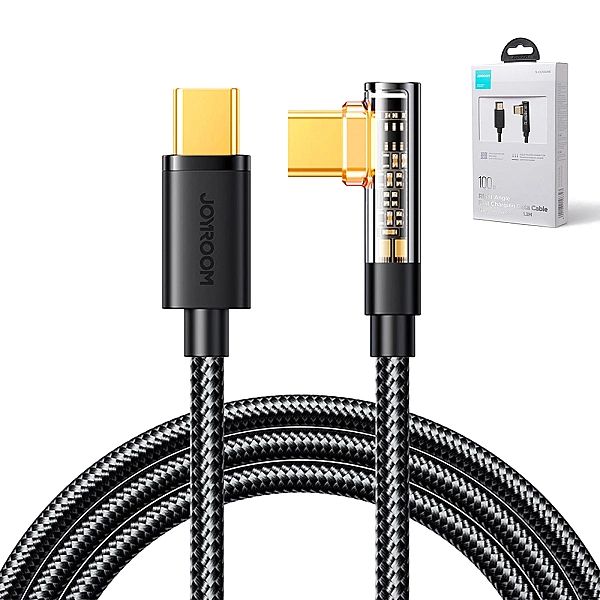 Kabel Joyroom S-CC100A6 USB-C - USB-C 100W 480Mb/s 1,2m - czarny