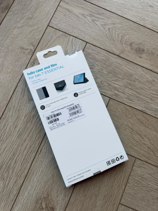 Nowe oryginalne etui pokrowiec na tablet Lenovo Tab 7 Essential Szare