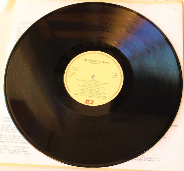 LP "O Melhor de Frei Hermano" - Duplo disco de vinil