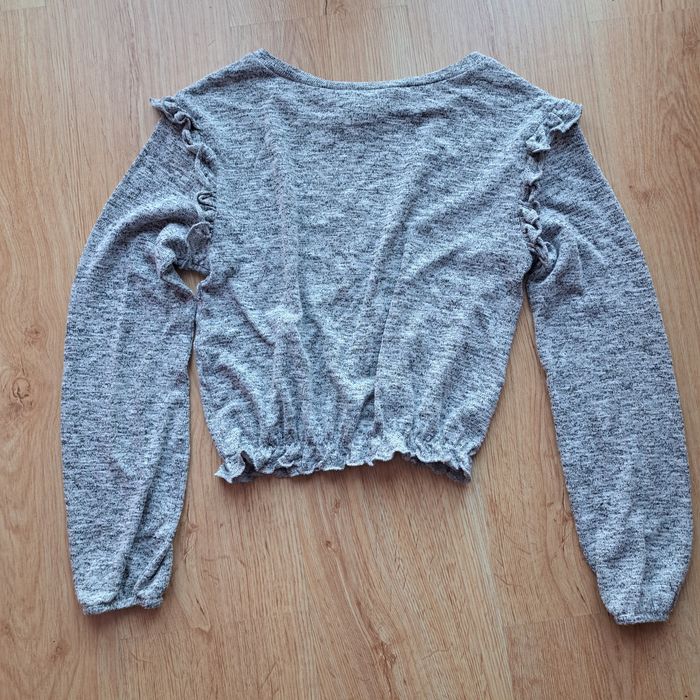 Szara elegancka bluzka