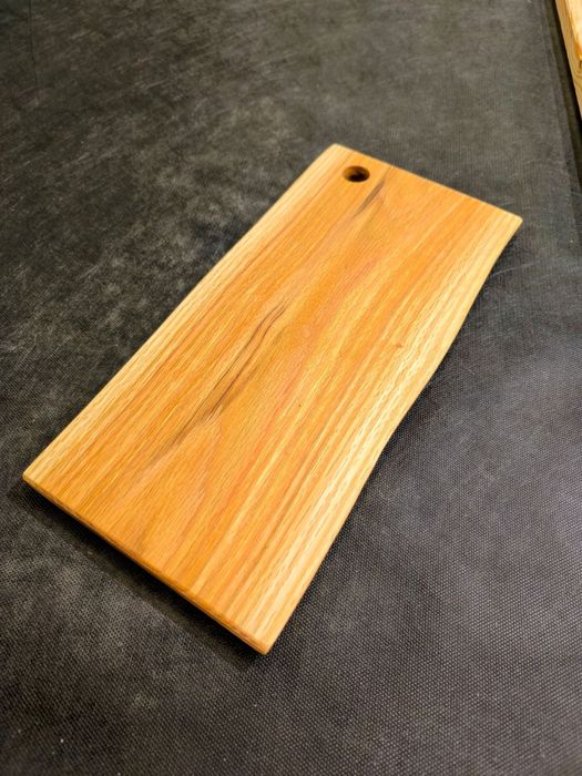 Deska dębowa lita 40x20x2cm - do krojenia serwowania posiłków HANDMADE