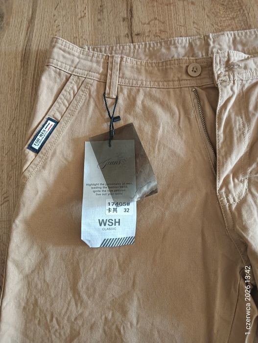 Spodenki męskie r. 32 nowe