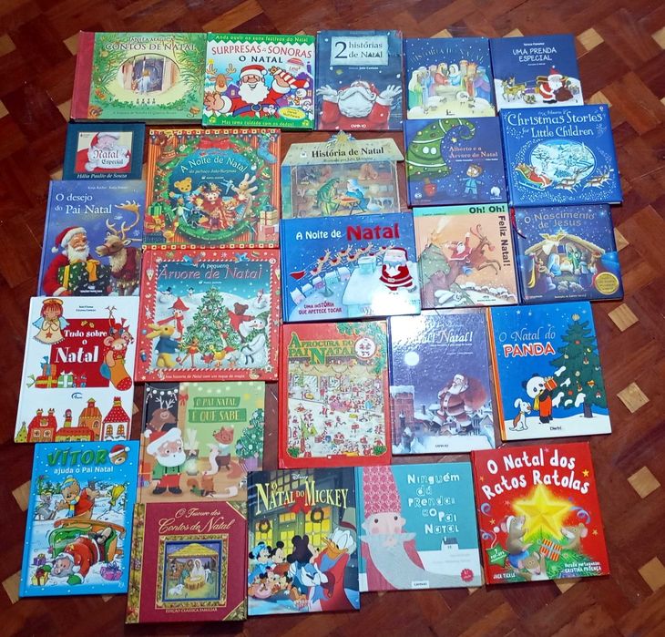 Diversos Livros de Natal - Preços indicados na descrição do Anúncio