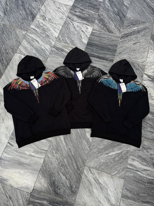 Худи Marcelo Burlon Iconic Wing | L, XL, 2XL | INST: timas.project