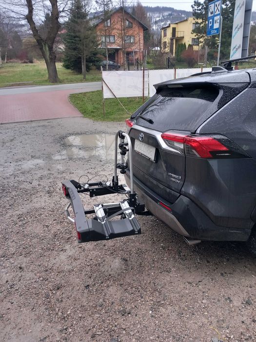Używany bagażnik rowerowy, platforma rowerowa na hak HAKR Top 2