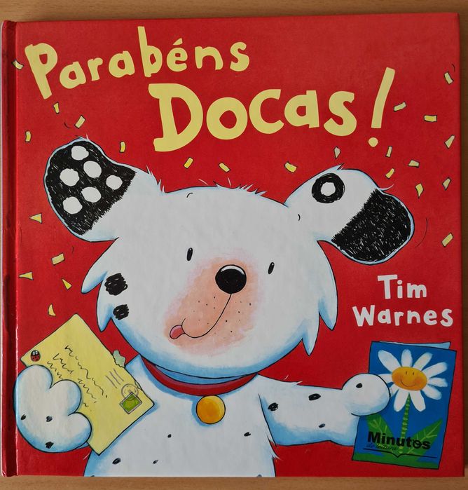 Livro infantil "Parabéns Docas!" de Tim Warnes