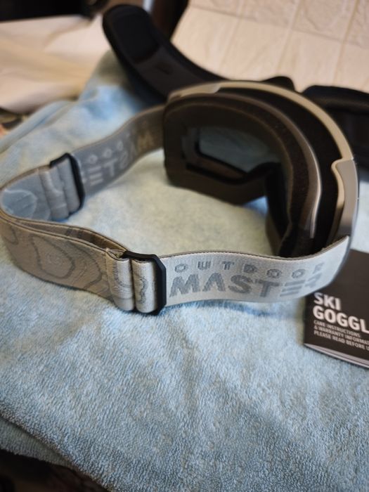 Óculos de esqui OutdoorMaster PRO - Sem armação, com lentes intercambiáveis, proteção 100% UV400, para homens e mulheres