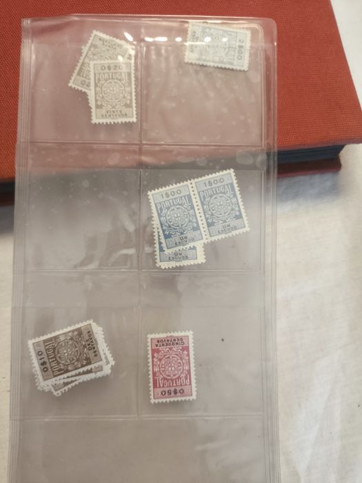 Selos de coleção nacional e estrangeiros