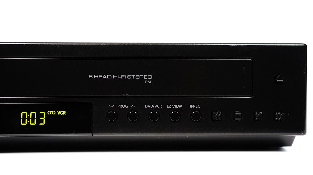 COMBO odtwarzacz Samsung DVD-V6800 * VHS+DVD *DivX MP3 6-głowic Hi-Fi