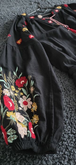 Вишиванка чорна жіноча