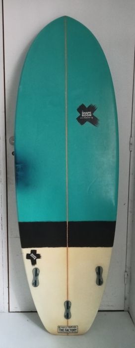 Prancha surf 5'8 38L+fins+leash