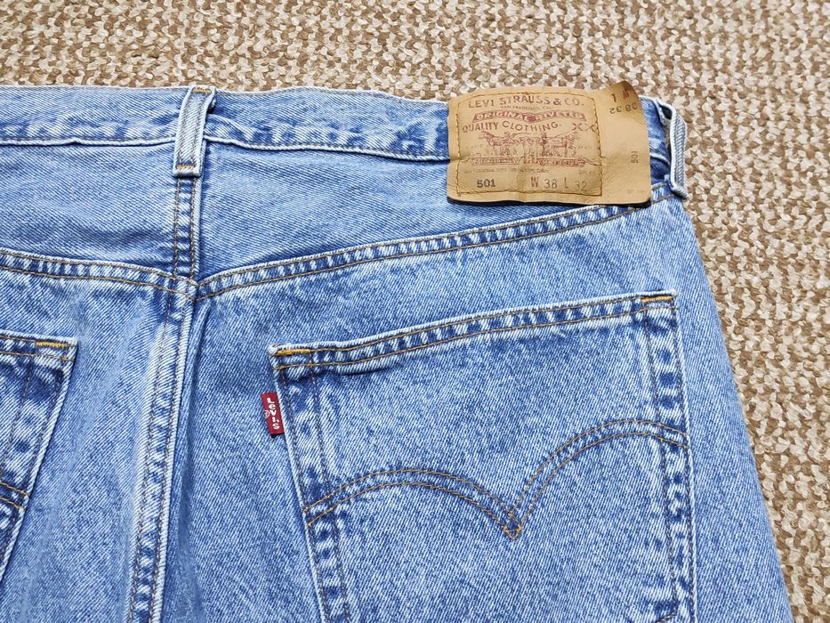LEVI'S 501 вінтажні джинси straight оригінал W38 L32