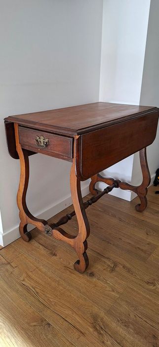 Mesa estilo holandês madeira maciça