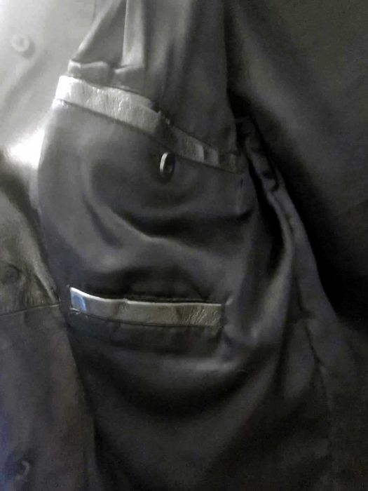 Casaco homem couro genuíno Icono