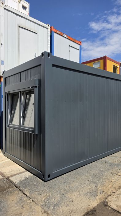 Kontener Socjalny Biurowy Biuro Kiosk Pawilon sklep