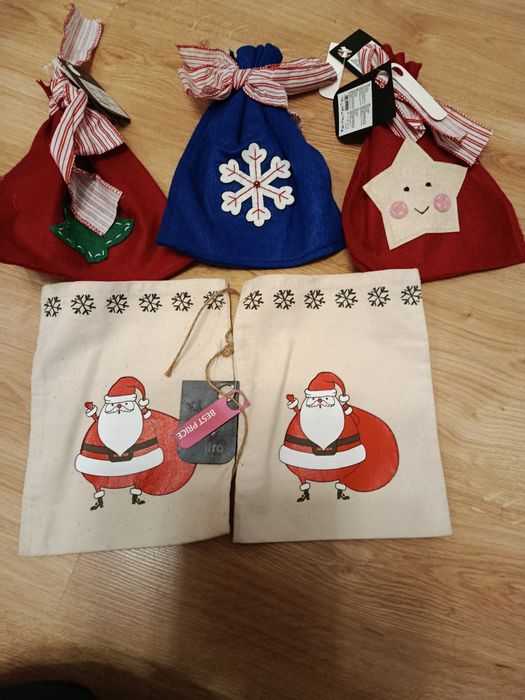 Woreczki na prezenty