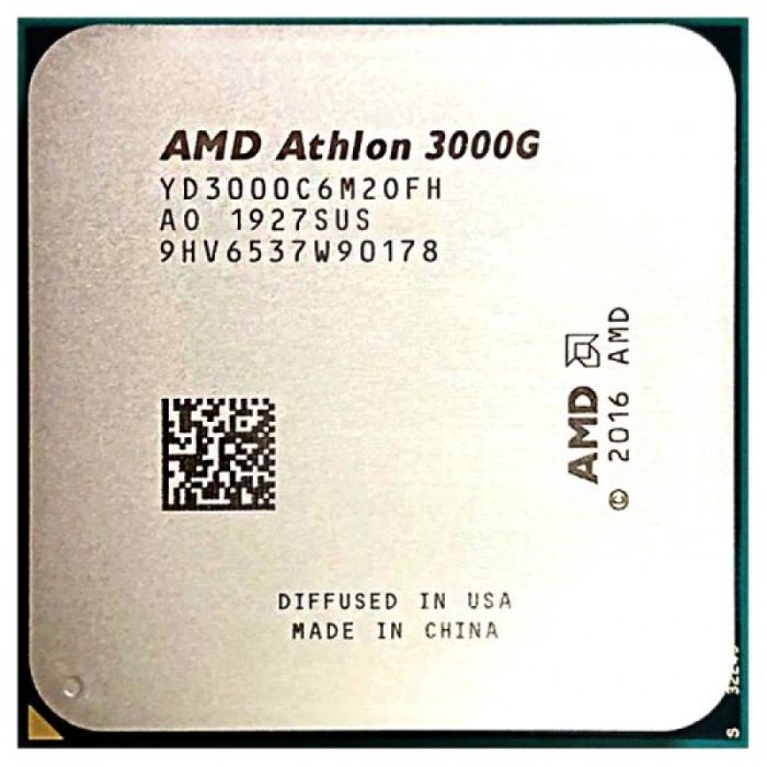 Процесор AMD Athlon 200GE,300ge,3000g 35W am4