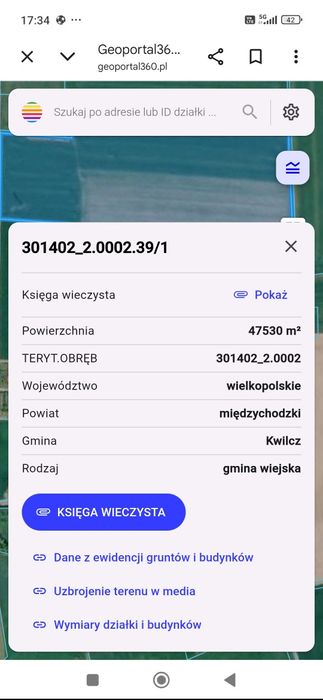 Sprzedam ziemię rolną 4.8h