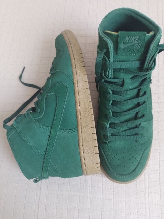 Buty Nike SB dunk high gorge green 42 jak nowe