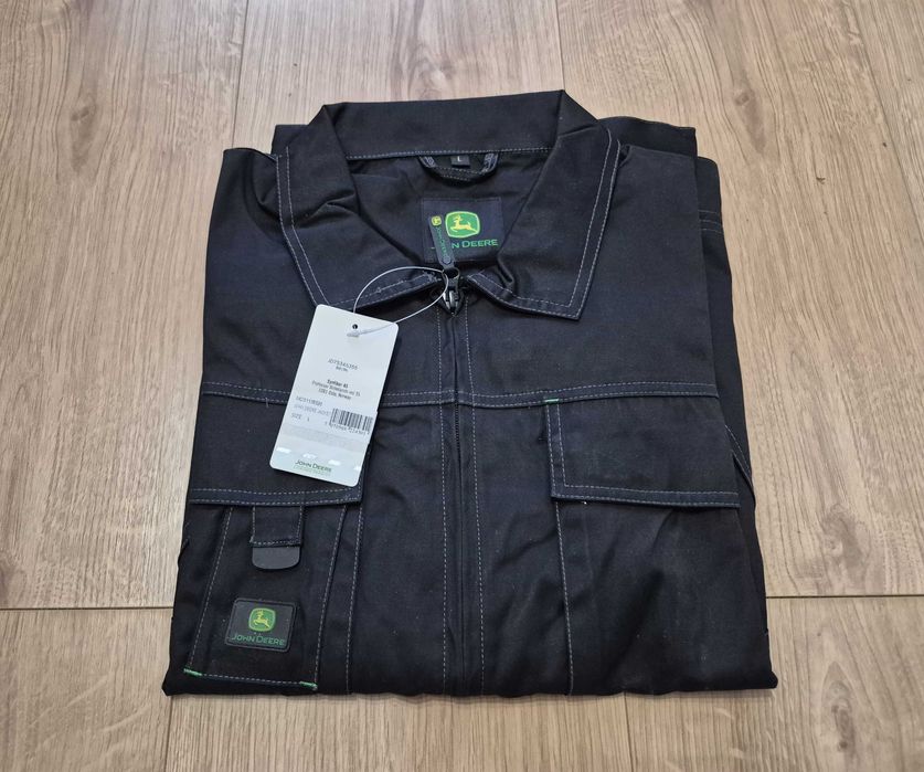 Kurtka robocza John Deere czarna Rozmiar L
