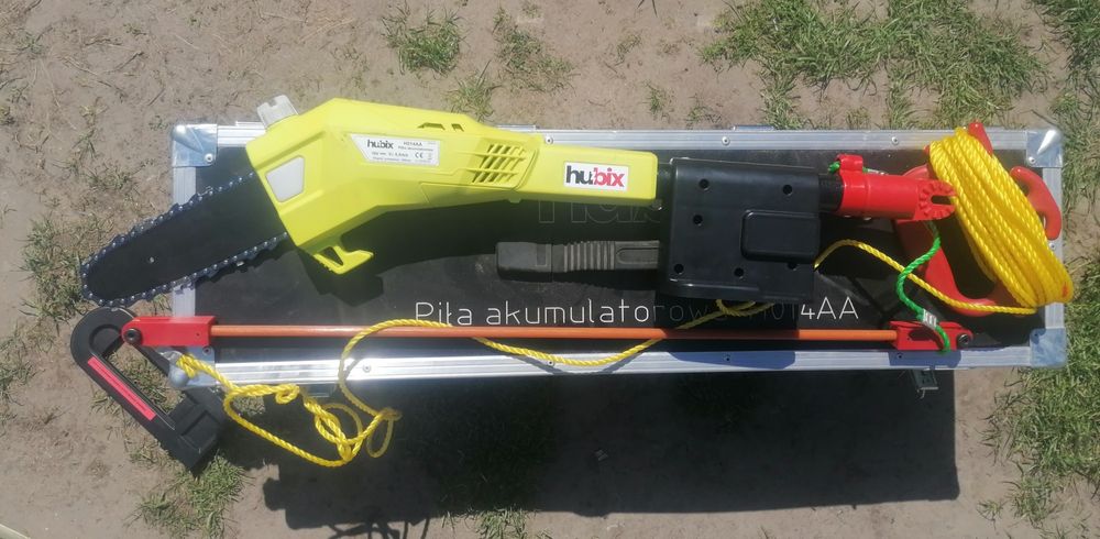 Цепная пила на акомуляторе 18V с пультом д/у