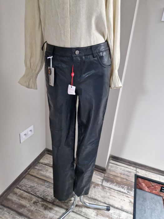 Skórzane spodnie Tamaris 34 Nowe