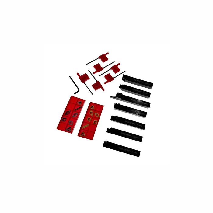 Різці токарні 16х16 мм 7 шт. зі змінними твердосплавними пластинами