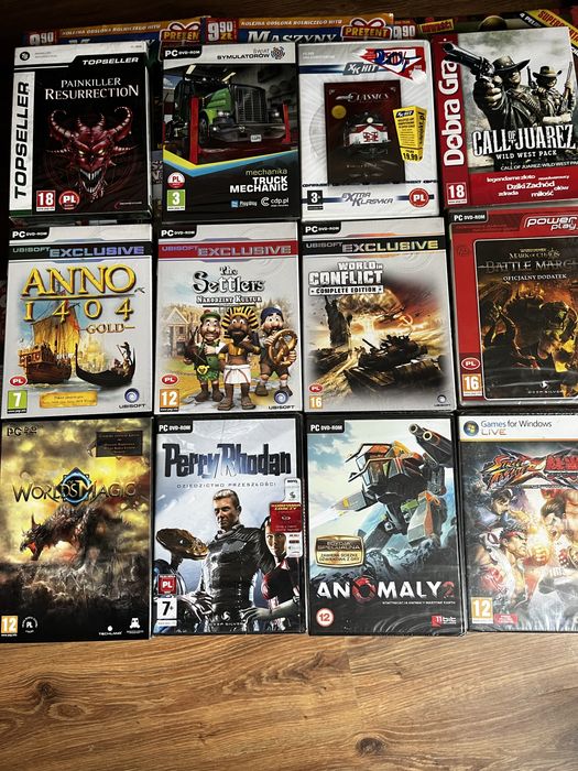 zestaw gier na pc nowe w folli 18 gier klasyka