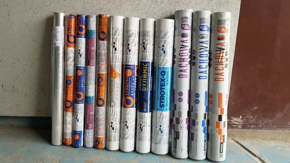 Дахові Плівки, Мембрани, Гідробар"єр. STROTEX.