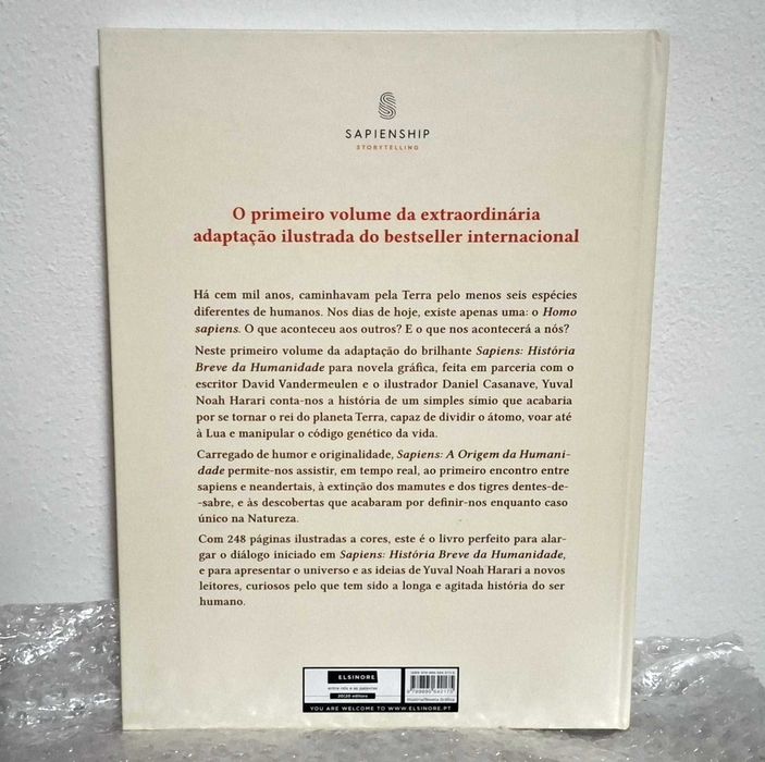 Sapiens: a Origem da Vida (novela gráfica)