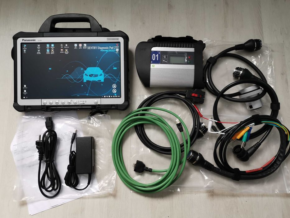 Mercedes Star Diagnoza SD C4 DoIP, Panasonic CF-D1 mk3 i5 16GB RAM SSD
