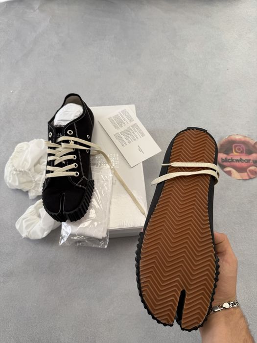 кеды Maison margiela tabi black 37 38 39 40 41 42 43 44 45