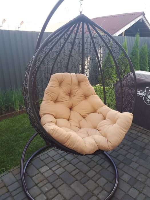 Підвісне крісло! Власне виробництво! Штучний ротанг!